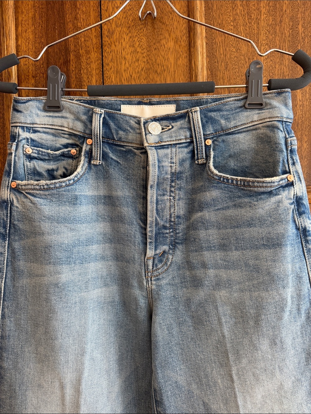 NWOT Mother Denim The Tomcat Roller Jean 26 Petite Lil I Confess Jeans Wide Leg - Picture 6 of 13